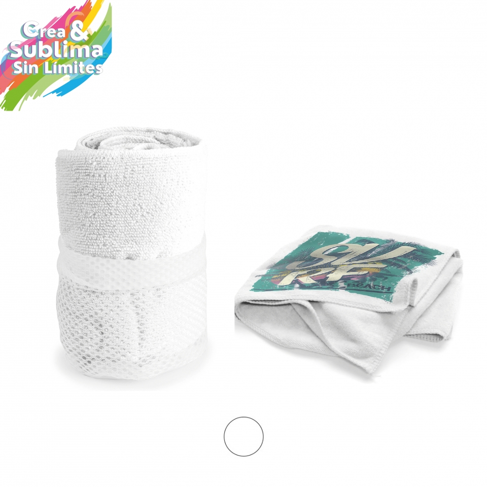 TOALLA ABSORBENTE GYMNASIO PARA SUBLIMAR