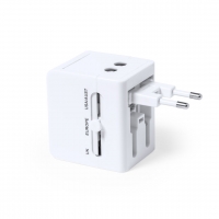 ADAPTADOR ENCHUFES BEIGAR - CÓDIGO 1627 - COLOR BLANCO.