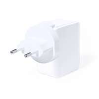 ADAPTADOR ENCHUFES VLIND - CÓDIGO 20364 - COLOR BLANCO.