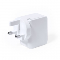 ADAPTADOR ENCHUFES VLIND - CÓDIGO 20364 - COLOR BLANCO.