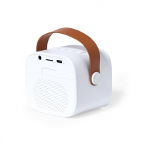 ALTAVOZ KARAOKE SOPHIE - CÓDIGO 20263 - COLOR BLANCO.
