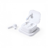 AURICULARES CARGADOR BENYER - CÓDIGO 6891 - COLOR BLANCO.