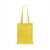 BOLSA VERTICAL CON ASAS, EN AMARILLO