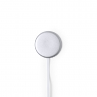 Cargador circular con cable.