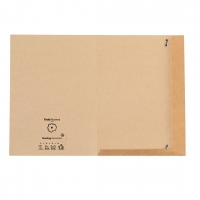 Interior de carpeta con especificaciones. 