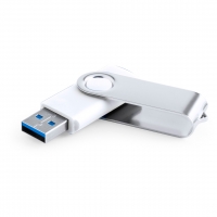 MEMORIA USB BRABAM 16GB - CÓDIGO 21216 - COLOR BLANCO.