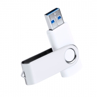 MEMORIA USB BRABAM 16GB - CÓDIGO 21216 - COLOR BLANCO.