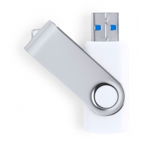 MEMORIA USB BRABAM 16GB - CÓDIGO 21216 - COLOR BLANCO.