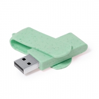 MEMORIA USB BROUNIK 16GB - CÓDIGO 21214 - COLOR VERDE.