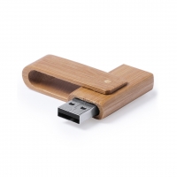 MEMORIA USB HAIDAM 16GB - CÓDIGO 6125 - COLOR NATURAL.
