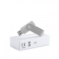 MEMORIA USB SURVET 16GB - CÓDIGO 6236 - COLOR GRIS.