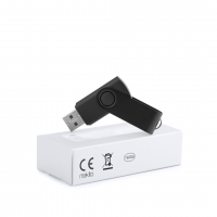 MEMORIA USB SURVET 16GB - CÓDIGO 6236 - COLOR NEGRO.
