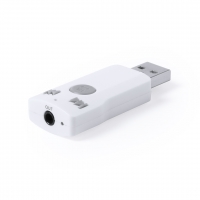 RECEPTOR BLUETOOTH DOMKY - CÓDIGO 5772 - COLOR BLANCO.