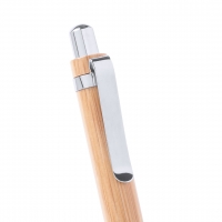 BOLIGRAFO BAMBU SET CON PORTA MINAS
