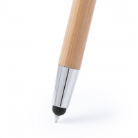 BOLIGRAFO BAMBU SET CON PORTA MINAS