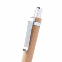 BOLIGRAFO BAMBU SET CON PORTA MINAS