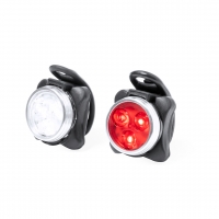Set de luces para bicicletas.