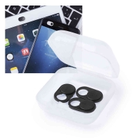 TAPA WEBCAM PEMBOL - CÓDIGO 6085 - COLOR NEGRO.